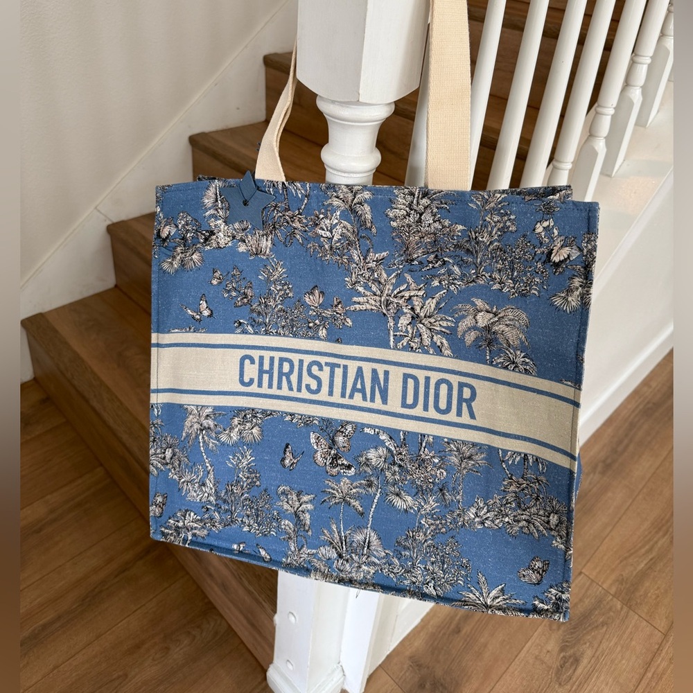 Christian Dior Blue Tote from Taormina